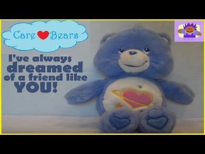 2004 Care Bear Daydream talking Bear Plush toy By TCFC