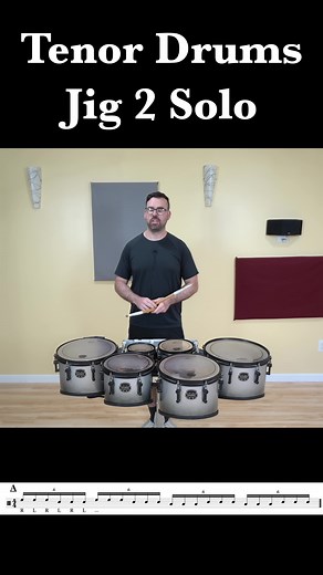 Jig 2 Tenor Drum Tutorial: Step-by-Step Tenor Jig 2 (Fast & Slow)
