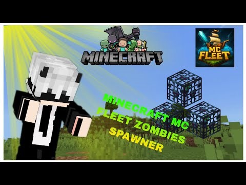 HOW TO MINECRAFT ZOMBIE SPAWNER FOR MC FLEET 🤑