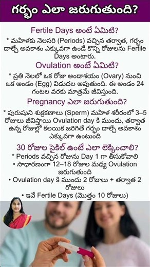 త్వరగా గర్భం రావాలంటే ఇలా చెయ్యాలి | How to Get Pregnancy Faster #aparnatalks #pregnancynotes