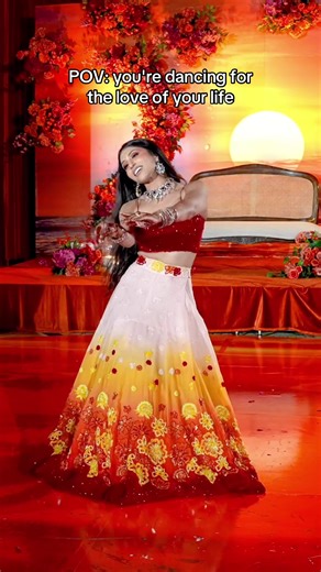 Bridal Solo Dance Moments at Sangeet Ceremony
