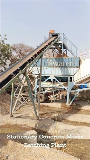 RC-A Stationary Concrete Mixer Batching Plant