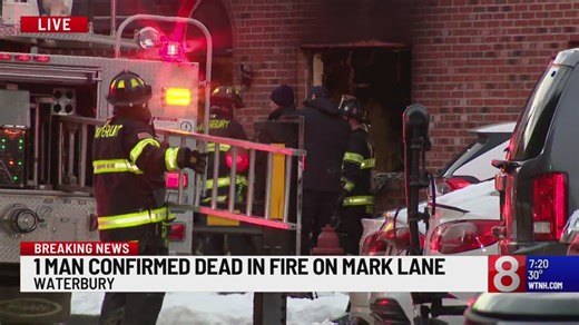 Man found dead after Waterbury structure fire