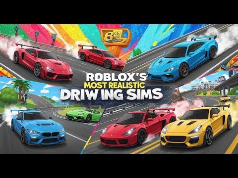 Testing out some of the best Driving Games on Roblox.