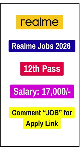 Realme Home jobs || Realme job vacancy 2026 | Private company job vacancy 2026