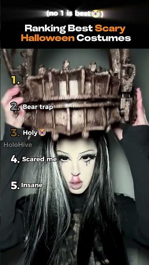 Ranking Best Scary Halloween Costumes😂😭