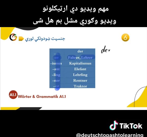 Deutsch Auf Pashto #A 1 #Wörter grammatik A1# go for you me video #German Language Learning to Pashto