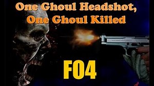 Feral Ghouls Die In One Headshot FO4 MOD by MoreLikeVicky