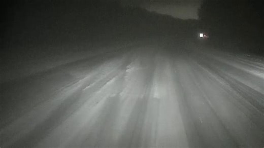 Checking conditions on I-40 East as crews plow major roads