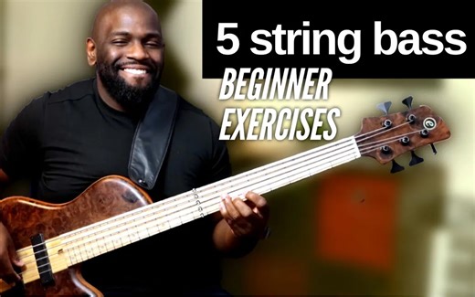 【贝斯教程】5弦电贝斯