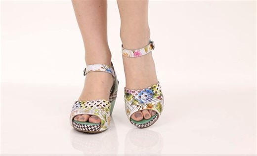 Watch Spring Step L'Artiste Women's Jivvi Ankle Strap Shoe on Amazon Live