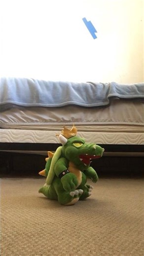 Mario luigi wario waluigi all push green shell to defeat king koopa