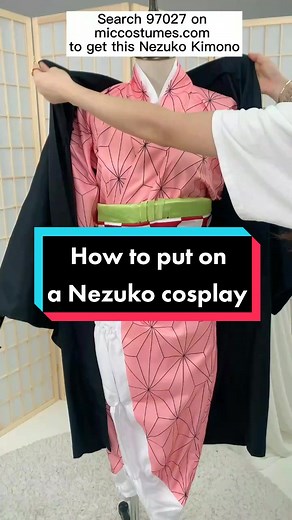 How to Put on a Nezuko Cosplay: Tutorial Updates!
