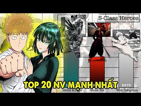 Bảng Xếp Hạng | Top 20 Nhân Vật Mạnh Nhất One Punch Man