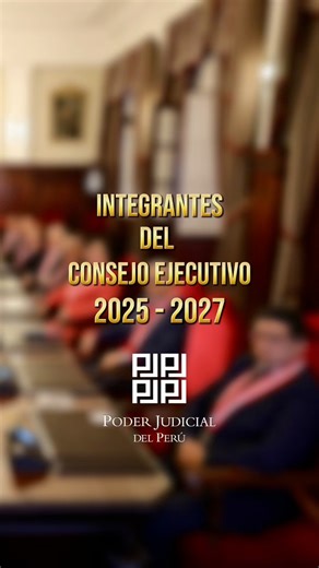 Hoy los integrantes del Consejo Ejecutivo del Poder Judicial fueron ratificados en elecciones realizadas en Palacio Nacional de Justicia. Entérate más en elecciones siguiente video. 🏛️ | Poder Judicial del Perú