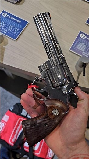 5" Python anyone? #colt #python #357mag #revolver #walkingdead #wheelgun #shotshow2025