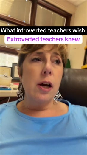 Melissa Antinoff on Instagram: "What introverted teachers wish extroverted teachers knew. Tips to help introverted teachers."