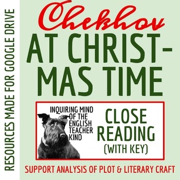"At Christmas Time" by Anton Chekhov Analysis Worksheet (Google) | Short Story