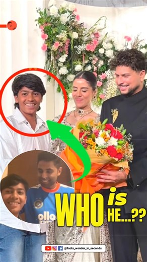 Who is thi boy..?? 😏 #KuldeepYadav #Marrige