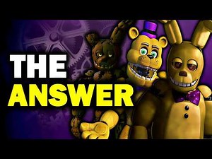 The Hidden Clue that SOLVES FNAF Springlock Suits!