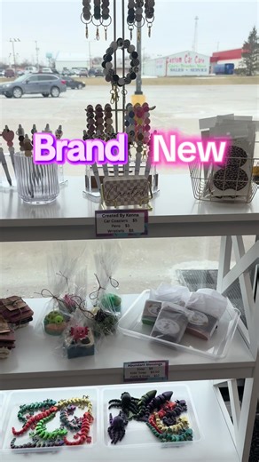 Retail! Retail! Retail! We have some cute new items in stock at the storefront for purchase by amazing local vendors 💘 •Created by Kenna •Like A Sunflower Boutique •J & C Fragrance • Abundant Blessings •Emmett Teeple •Christian Wicks •Guilty Pleasure Scent Co. •Udderly Unique #smallbusiness #supportlocal #retail