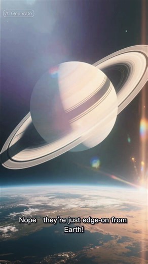 Saturn’s Rings Just Disappeared?! 😱🪐