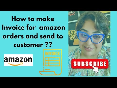 How to make Invoice for Amazon order | Send Invoice to Amazon Customer Order | #amazon #amazonefba