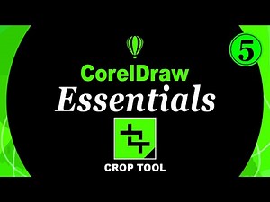 CorelDRAW Essentials: How to Use the Crop Tool | CorelDRAW 2024 Tutorial | Aslam Ahmed