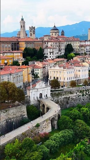 🇮🇹 Bergamo, Italy: Timeless Beauty Behind Ancient Walls ✨