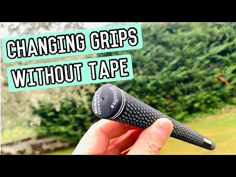 How to Install a Golf Grip without Tape Using Air Compressor