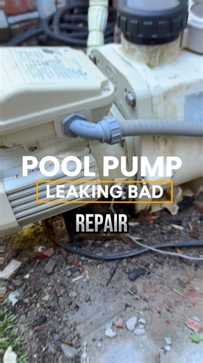 This Pool Pump Didn’t Die — It Was repaired. A small issue can turn into a big repair. Pool equipment doesn’t fail overnight — it fails when it’s neglected. Timely care saves money, stress, and your pool. 💦🔧CONTACT US FOR YOUR REPAIR #santaclaritacalifornia #Poolrepair #poolmaintenance #poolupgrade | Calixpert Pools
