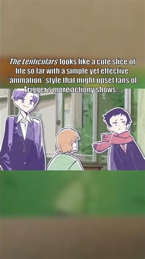 Studio Trigger made a animatic! - The Lenticulars – Normie 1st Impressions #shorts