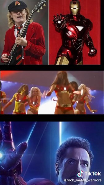 AC/DC Thunderstruck: Iconic Iron Man Scene