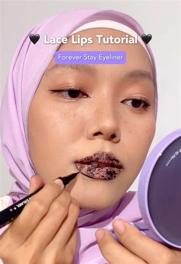 Tutorial Makeup Lace Lips yang Keren!