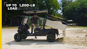 The Cushman Hauler Pro ELiTE, comes with remarkable range and its...