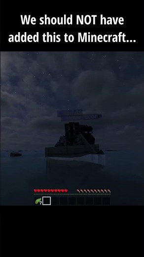 Minecraft's Reaper Leviathan Mod is Crazy! #minecraft #minecrafthorror