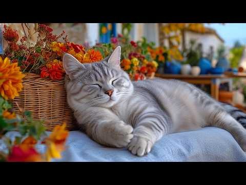 Healing Cat Music 🐈 Relaxing Cat TV No Ads 🎵 Soothing Piano and Peaceful Music for Cats 🐈