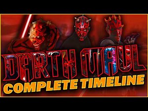 The STORY of Darth Maul | Complete Darth Maul Timeline - Every Star Wars Maul Story Explained