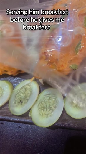 Breakfast Time: Serving Him with Love and Care