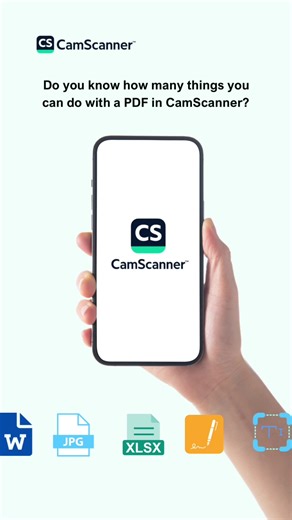 How many things do you think CamScanner can do with a PDF? 👀Watch till the end and drop the number in the comments 👇#pdf #pdffile #camscanner #scannerapp #saveimportantdocsincamscanner