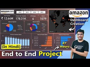 Power BI | Amazon Dashboard Creation | Full Project | Data Analyst | Lecture by Nishant Bhaiya