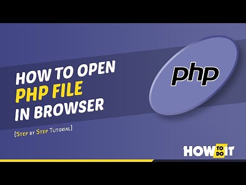 How to open php file in browser 2024 | Skill Wave