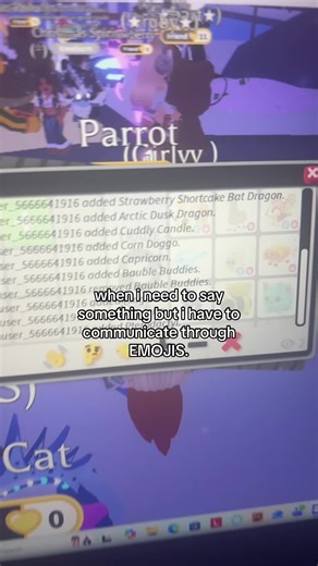 this new update will be the death of me #robloxfyp #adoptme #emoji #unshadowbanme