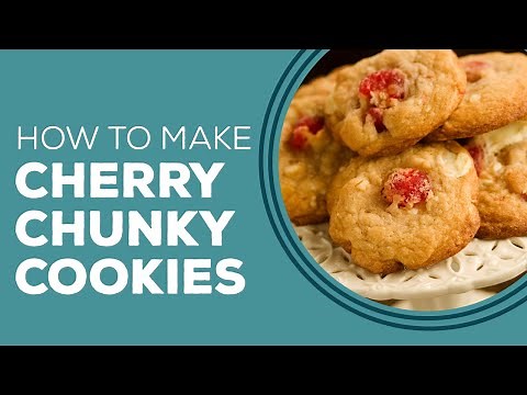White Chocolate Cherry Chunky Cookie Recipe - Blast From the Past