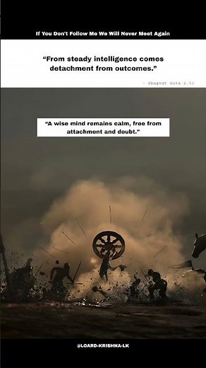 “The Secret of a Wise Mind – Bhagavad Gita 2.53 | Detachment & Clarity 🙏🔥” #krishna #india #usa