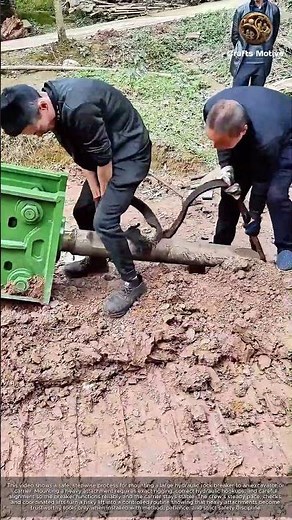Step-by-Step Guide: Safely Mounting a Large Rock Breaker Attachment