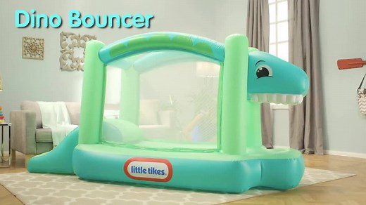 Bring bounce house fun indoors with the Little Tikes Dino Bouncer! Shop: http://bit.ly/2d4BoTp | Little Tikes