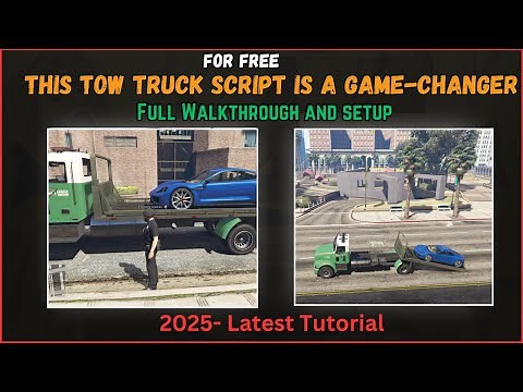 🚨 This Flatbed Script Is the Tow System Your Server Needs! | 2025 | FiveM