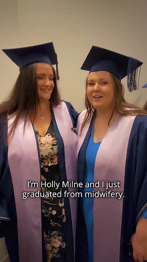 🌟 A piece of advice from our lovely Midwifery graduates 😍 #graduation #process #studentnz #studyllife # | Otago Polytechnic