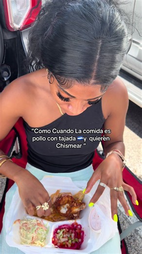 Cómo preparar pollo con tajadas estilo Honduras